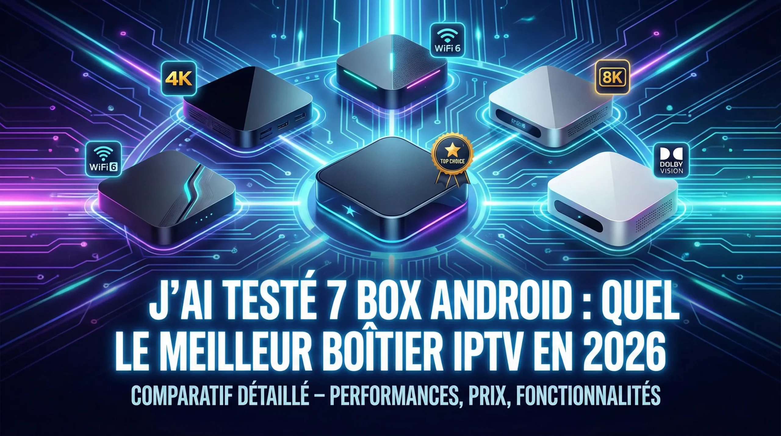 Comparatifs Boitiers et Decodeurs Iptv